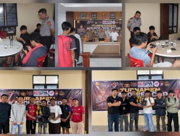 Turnamen Kapolres Cup E-Sport Mobile Legends:Bang Bang (MLBB) Toraja Utara. Foto: Istimewa