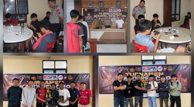 Turnamen Kapolres Cup E-Sport Mobile Legends:Bang Bang (MLBB) Toraja Utara. Foto: Istimewa