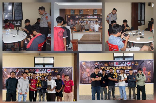 
					Turnamen Kapolres Cup E-Sport Mobile Legends:Bang Bang (MLBB) Toraja Utara. Foto: Istimewa