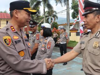 Korps Raport, 25 Personel Polres Tana Toraja Raih Kenaikan Pangkat, Selasa (30/6/2026). Foto: Istimewa