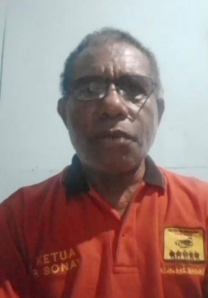 
					Tokoh Masyarakat Ruben Bonay Ajak Warga Papua Barat Jaga Kamtibmas