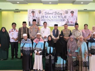 Penjemputan Jamaah Haji 1447 Hijriah/2026 Masehi Kabupaten Tana Toraja. Foto: Istimewa