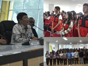 Suasana Penyambutan 93 Mahasiswa KKNT Universitas Hasanuddin. Foto: Istimewa
