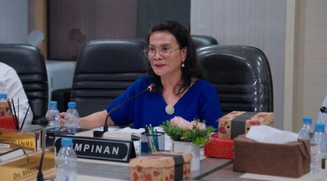 Dra. Firmina Tallulembang, Anggota DPRD Provinsi Sulawesi Selatan. Foto: Istimewa