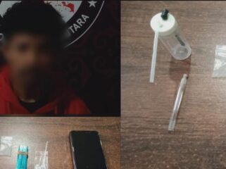 Terduga pelaku narkoba diamankan Polisi. Foto: Istimewa