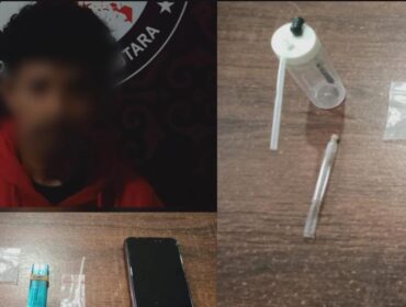 Terduga pelaku narkoba diamankan Polisi. Foto: Istimewa
