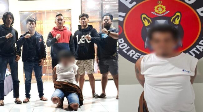 Tim URC Resmob Sat Reskrim Polres Toraja Utara tangkap pelaku kekerasan seksual terhadap anak tiri. Foto: Istimewa