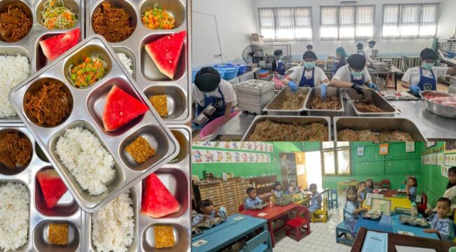 1 Ekor Sapi Diolah jadi Menu MBG untuk para Siswa. Foto: Istimewa
