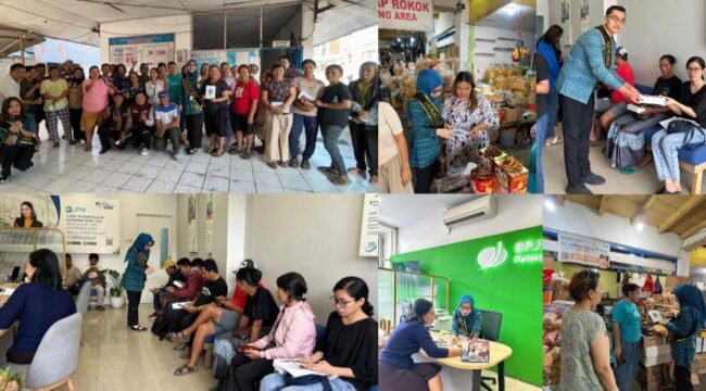 BPJS Ketenagakerjaan Toraja gelar Grebeg Pasar di Hari Pelanggan Nasional (Harpelnas) Tahun 2026 pada Jumat (4/9/2026). Foto: Istimewa