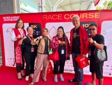 Event Lari Soekarno Run Toraja Utara yang digelar DPD PDI Perjuangan Sulsel yang di hadiri Ganjar Pranowo, salah satu kandidat pada Pilpres 2024 lalu. Foto: Istimewa