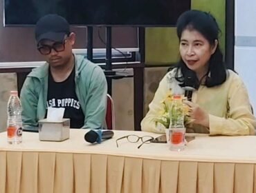 Mitra SPPG Batupapan Makale, Louice Cristiana Mangontan Ketua Yayasan Magnolia Champaca Virginia (Kanan). Foto: Istimewa