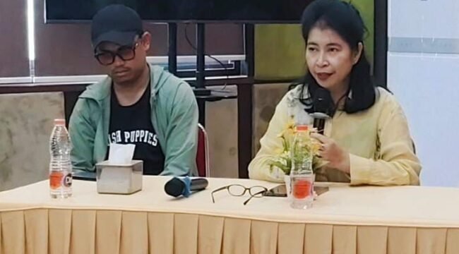 Mitra SPPG Batupapan Makale, Louice Cristiana Mangontan Ketua Yayasan Magnolia Champaca Virginia (Kanan). Foto: Istimewa