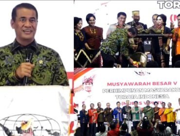 Menteri Pertanian Andi Amran Sulaiman (kiri) saat membuka secara resmi Mubes ke V PMTI pada Sabtu (10/10/2026) di Hotel Bidakara, Jakarta. Foto: Istimewa