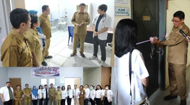 Bupati Toraja Utara resmikan Klinik Jantung dan Pembuluh Darah serta Klinik Kulit dan Kelamin di RSUD Pongtiku. Foto: Istimewa