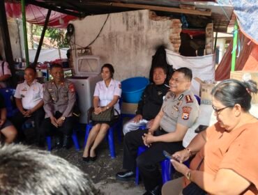 AKBP Yoseph Adi R. Sudrajat Kapolres Toraja Utara gelar kegiatan Kumpul Bersama Masyarakat. Foto: Istimewa